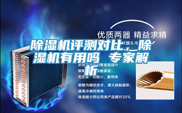 除濕機評測對比，除濕機有用嗎 專家解析